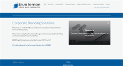 Desktop Screenshot of bluelemon.co.za